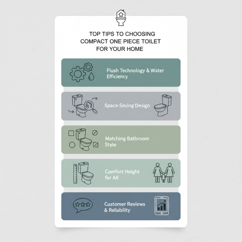 Top Tips for Choosing a Compact One Piece Toilet for Your Home