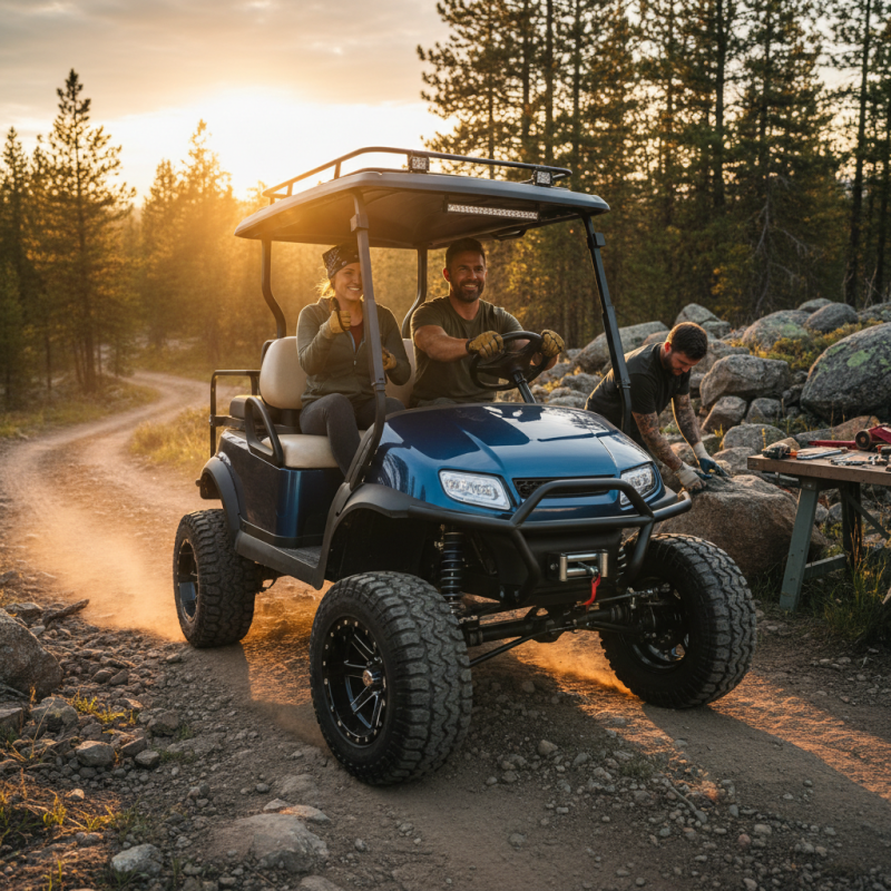 Why You Should Install a Golf Cart Lift Kit Today?