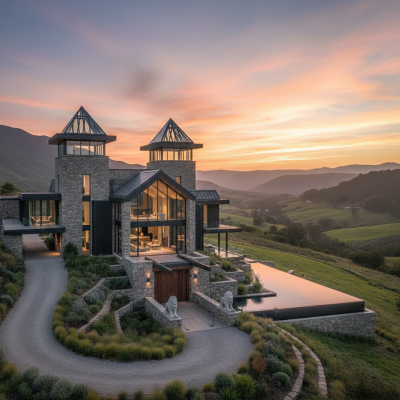 Top Tips for Choosing Modern Castle Homes for Your Ideal Living?