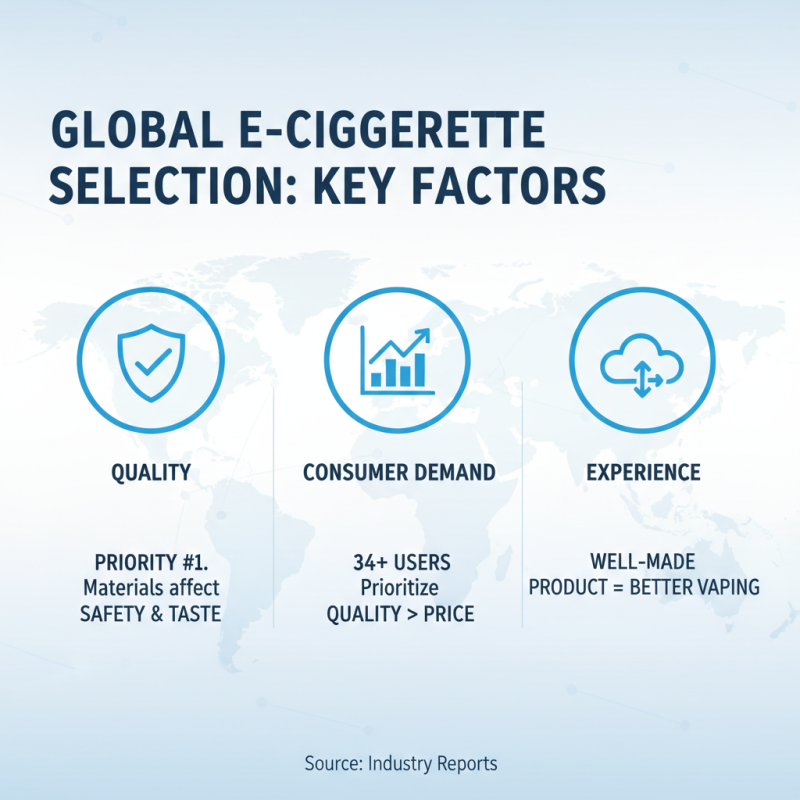 2026 How to Choose the Best E-Cigs for Worldwide Buyers?