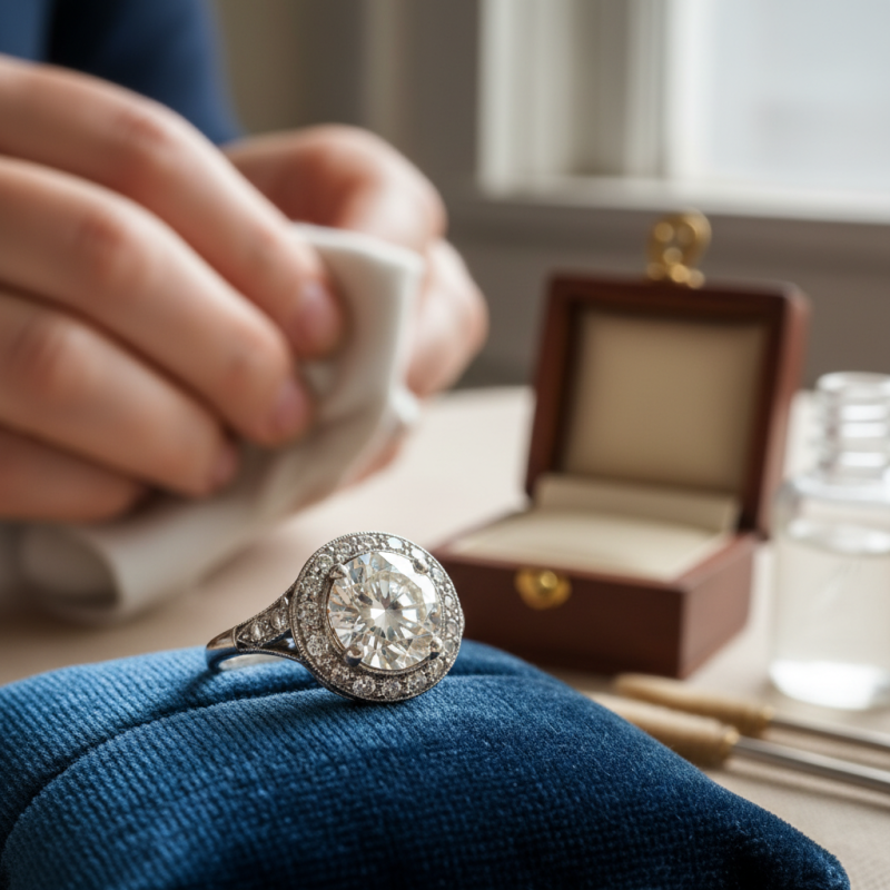 How to Properly Care for Your Heirloom Diamond Ring?