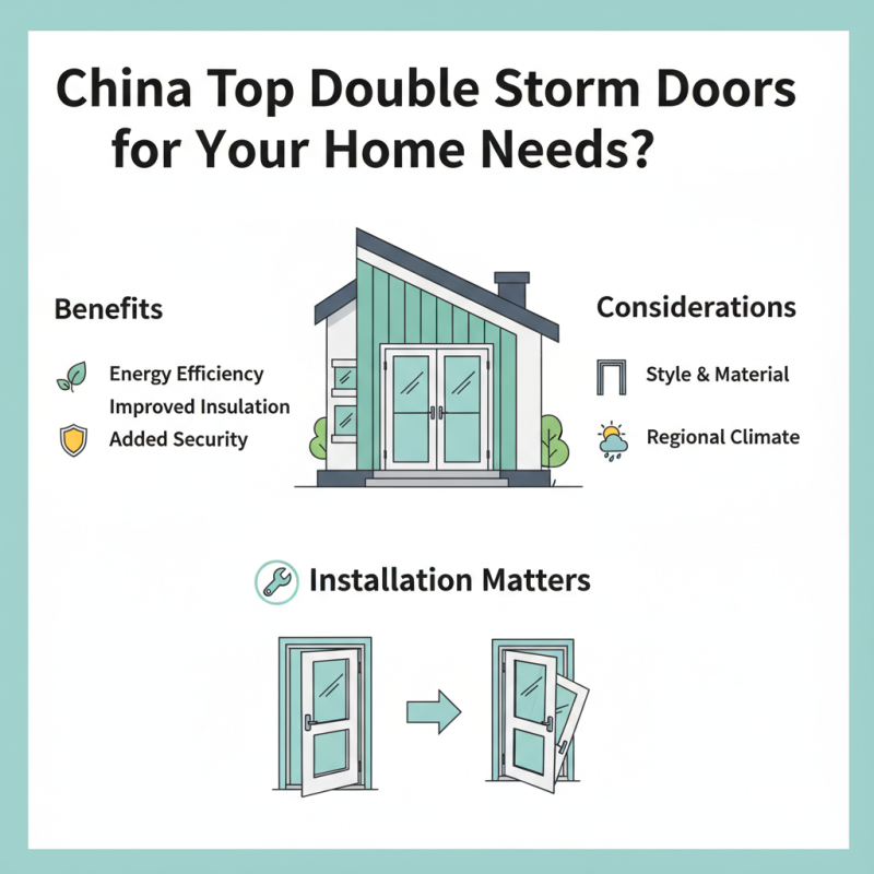 China Top Double Storm Doors for Your Home Needs?