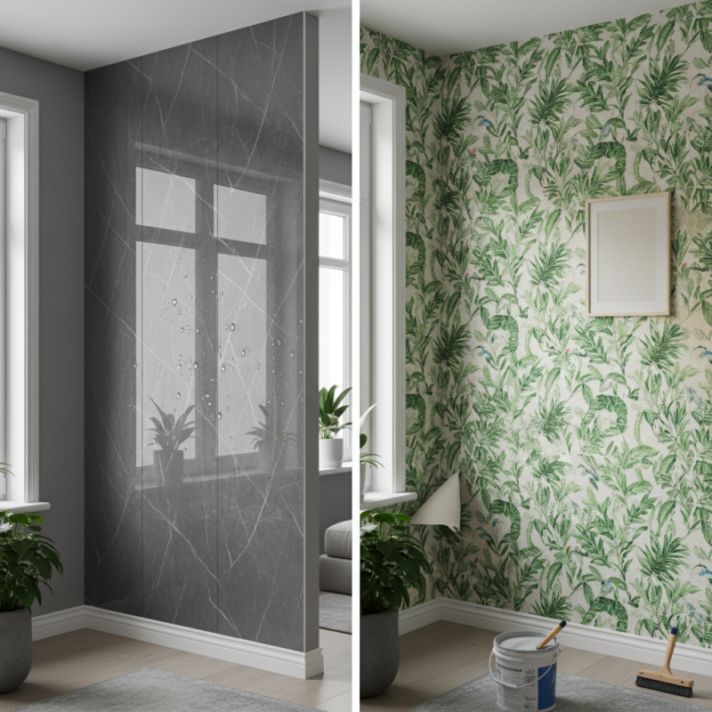 Why Choose UV Wall Panels Over Wallpaper Pros and Cons?