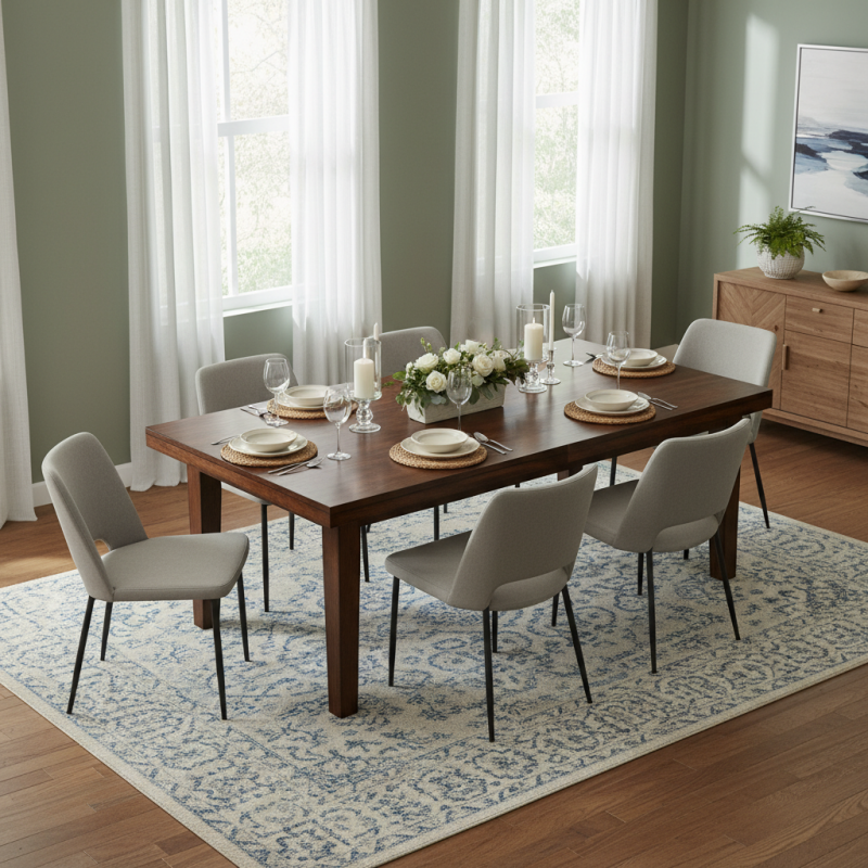 Best Ways to Fit Chairs Around a 72 Inch Dining Table?