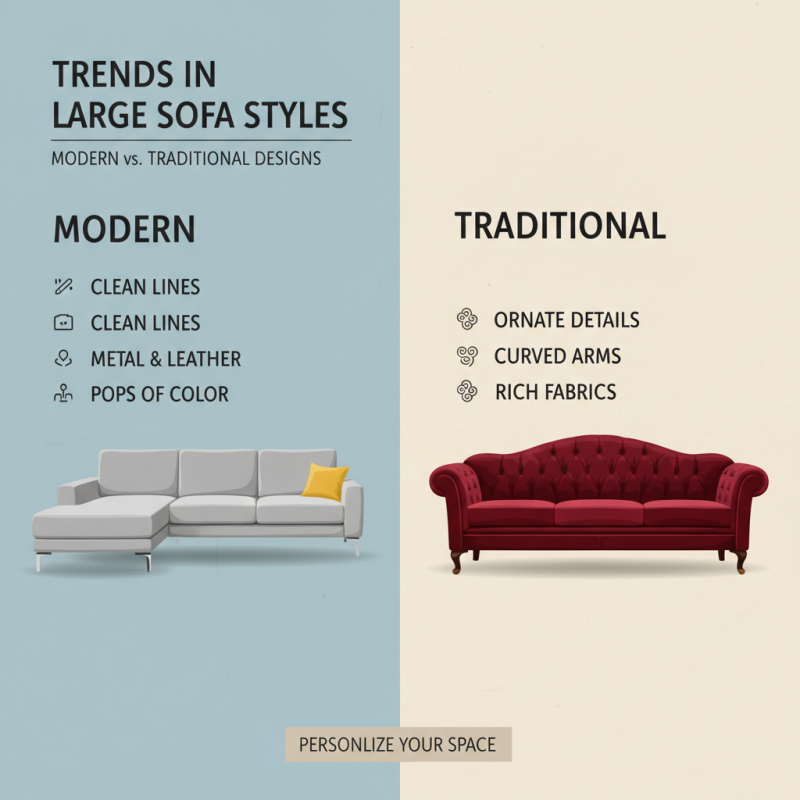 What is the Best Type of Large Sofas for Your Home?