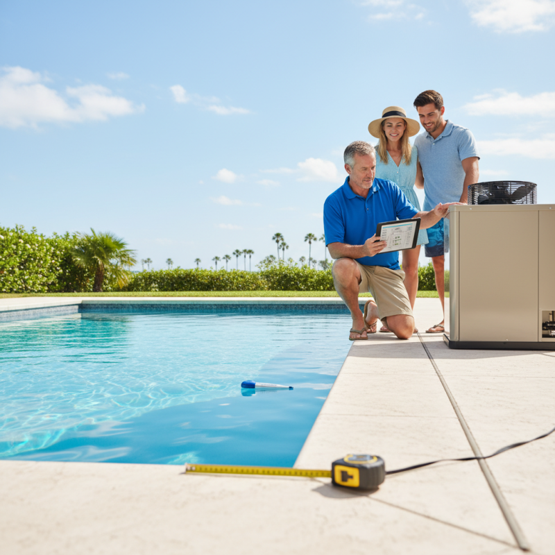 How to Properly Size a Heat Pump for Your Swimming Pool?