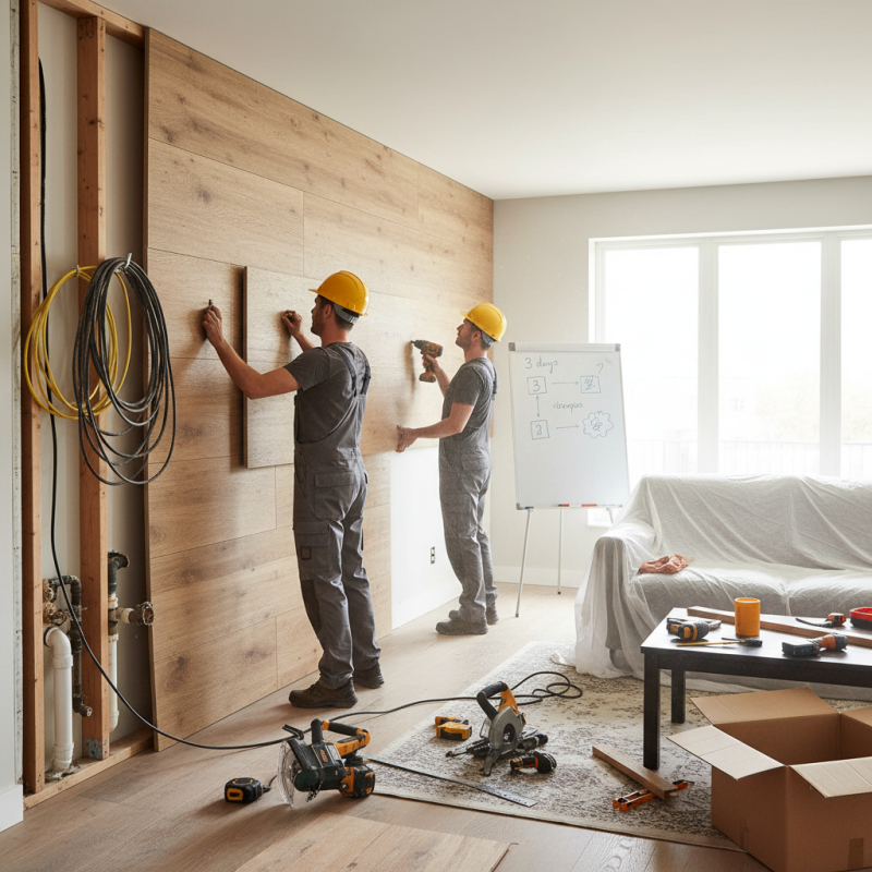 How Long Does Wall Panel Installation Take for Your Project?
