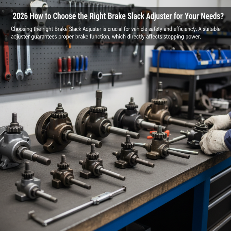2026 How to Choose the Right Brake Slack Adjuster for Your Needs?