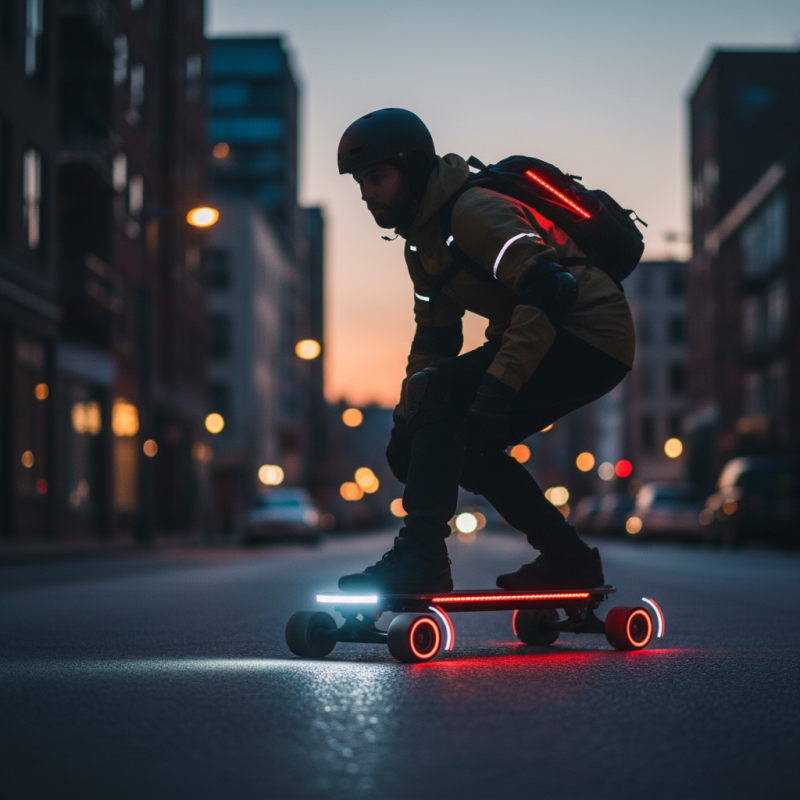 How to Choose an Electric Skateboard Light Kit for Safety?