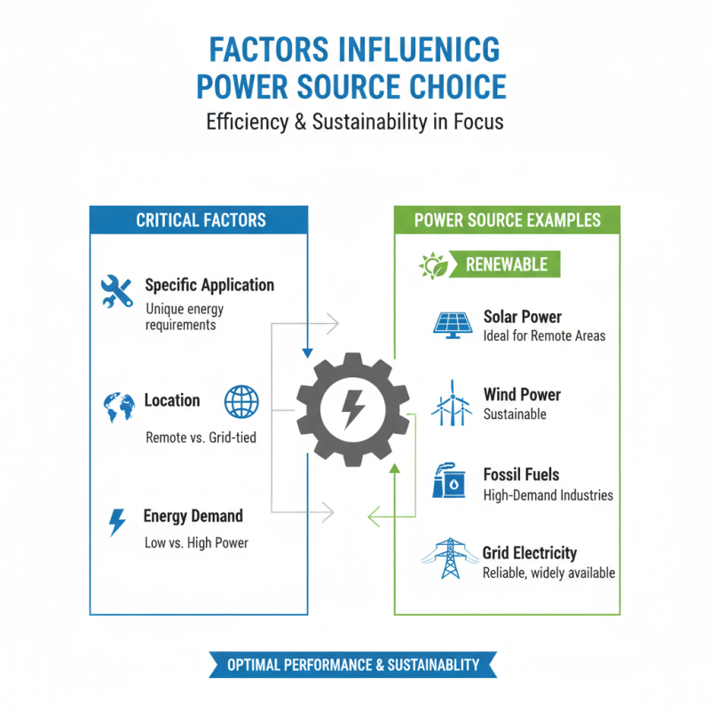 Why Choosing the Right Power Source Is Essential for Your Energy Needs?