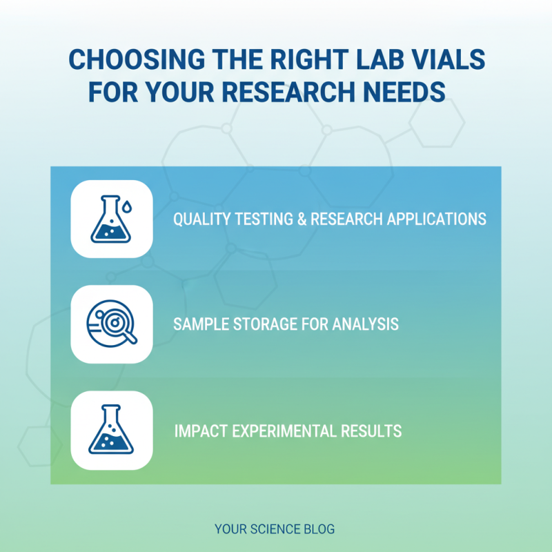 China Top Lab Vials for Quality Testing and Research Applications?