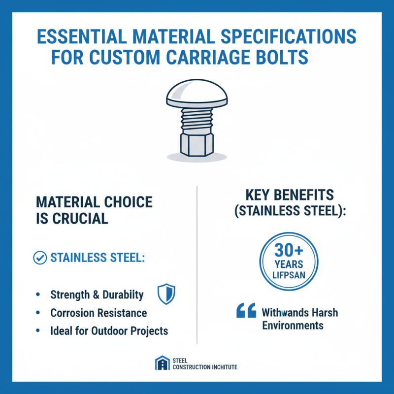 Top 10 Custom Carriage Bolts You Need for Your Projects?