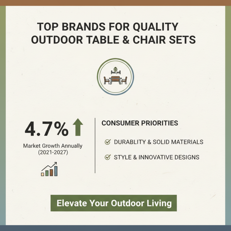 Best Outdoor Table and Chairs for Your Perfect Garden Setup?
