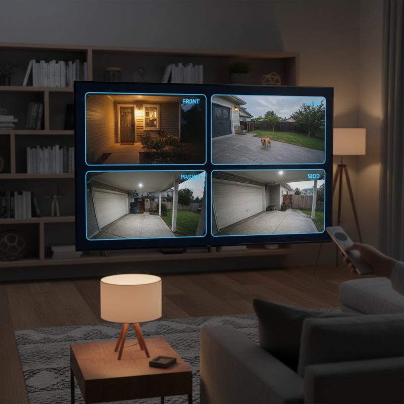 How to View Security Camera Footage on Your Smart TV Tips