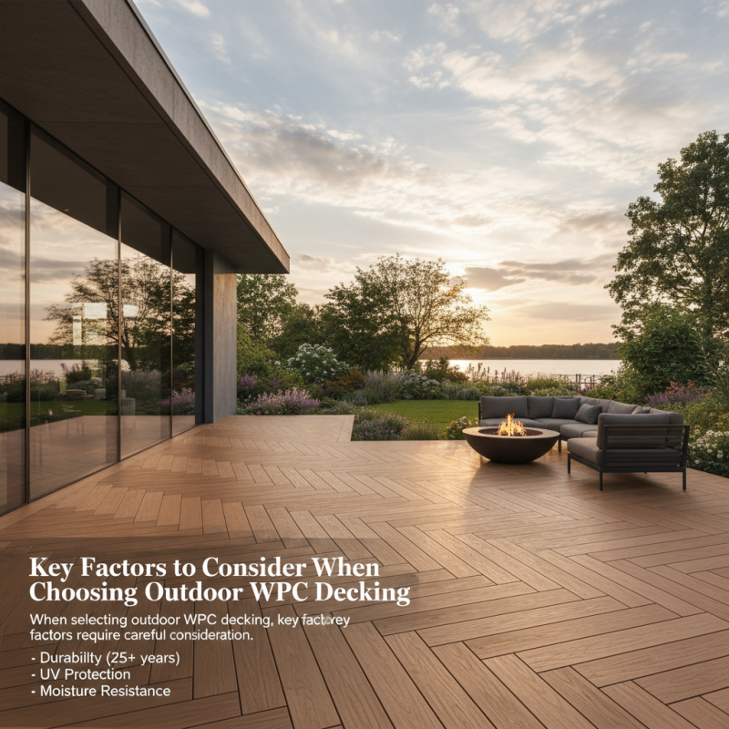2026 How to Choose the Best Outdoor WPC Decking for Your Home?