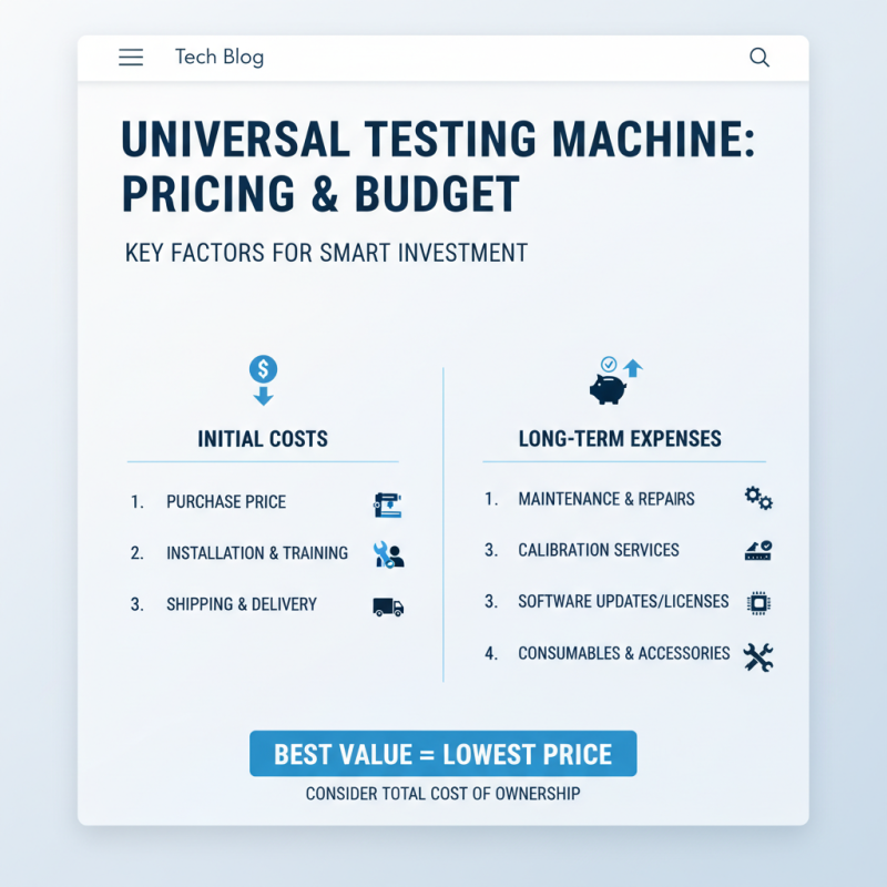 Top 10 Universal Testing Machines Buyers Should Consider?
