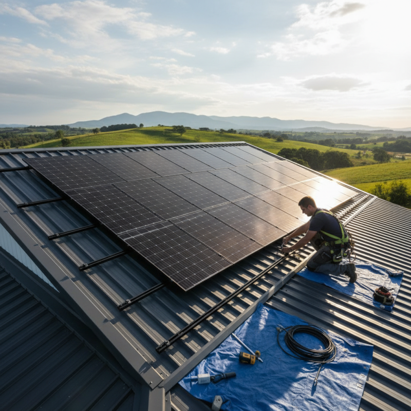 10 Best Steps to Install Solar Panels on a Metal Roof?