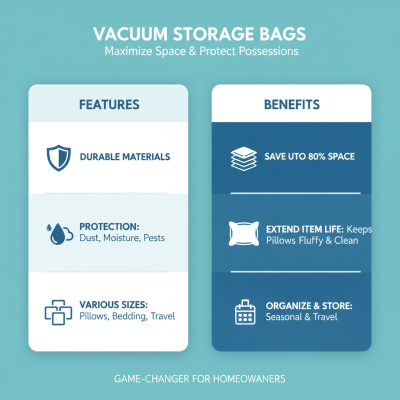 2026 How to Choose the Best Vacuum Storage Bags For Pillows?