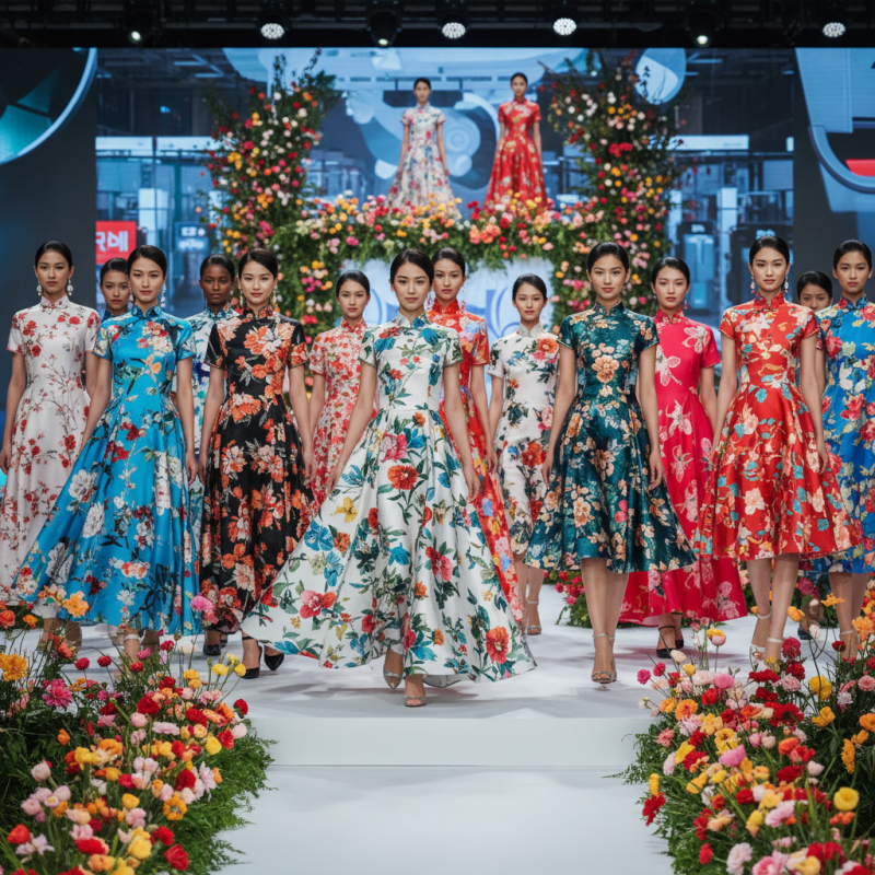 China Best Floral Print Dress Trends for Global Buyers?