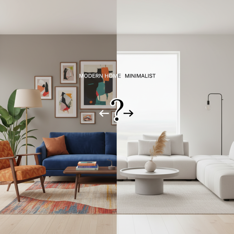 2026 How to Choose Between Modern and Minimalist Home Decor?