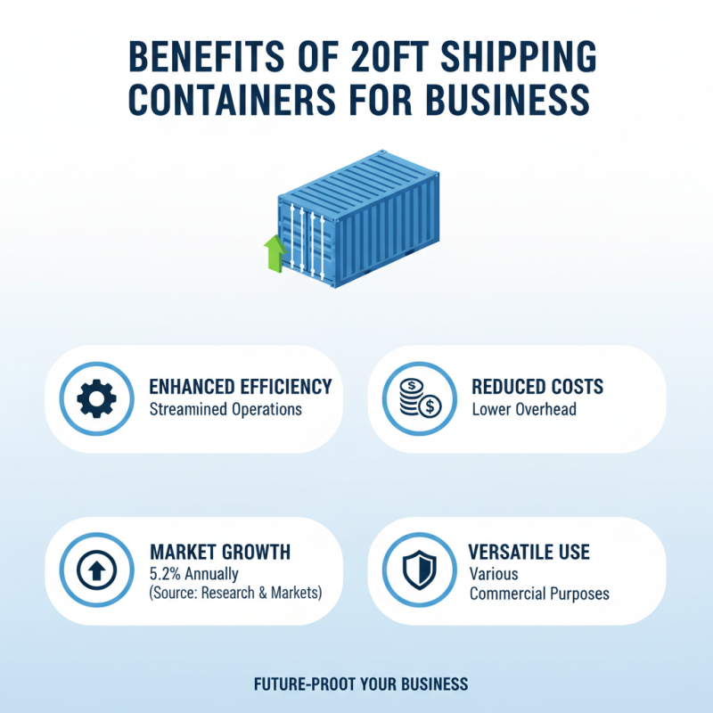 How to Buy a 20ft Shipping Container for Your Business?