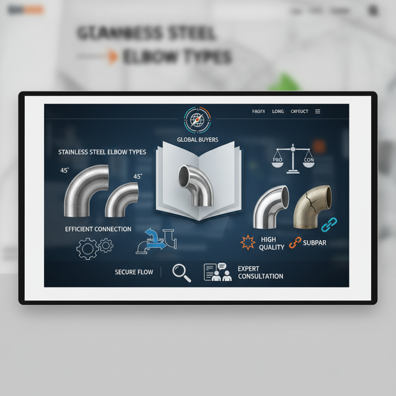 Top Stainless Steel Elbow Types for Global Buyers？