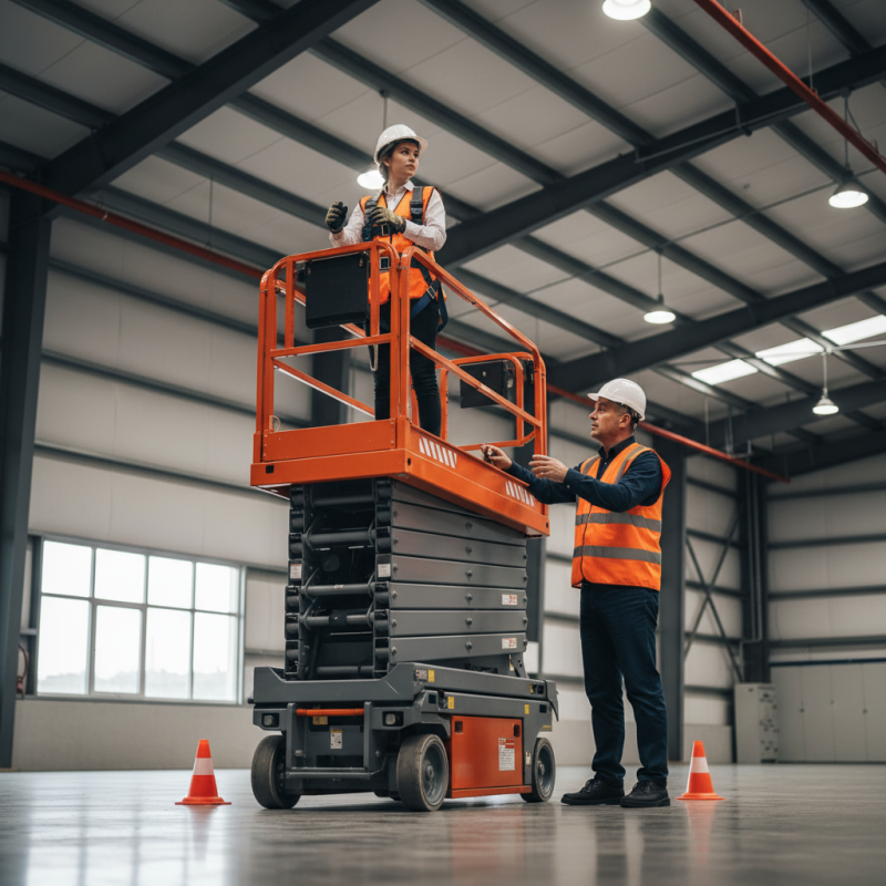 How to Operate a Scissor Lift for Beginners Tips and Safety?