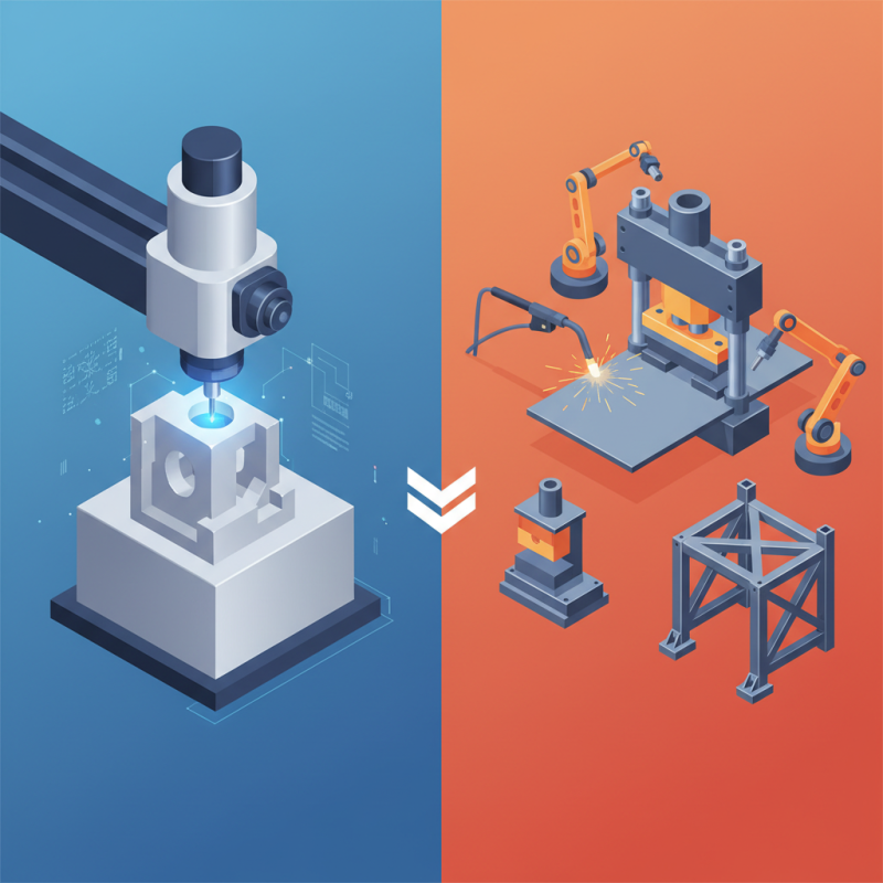 2026 How to Distinguish CNC Machining and Metal Fabrication?