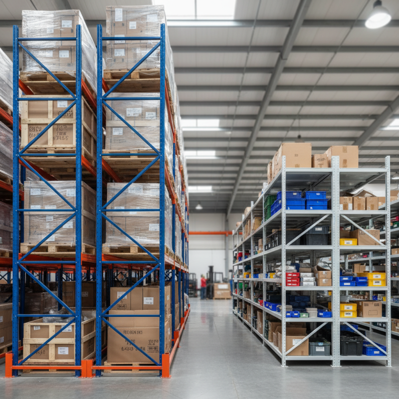 What is the Difference Between Racking and Shelving?