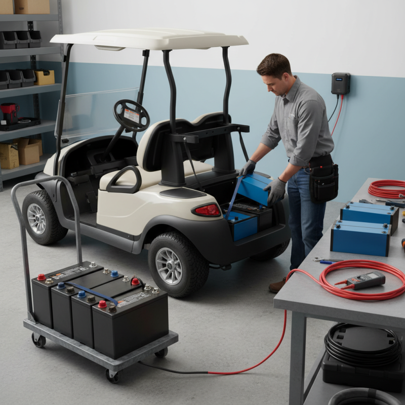 How to Convert Your Golf Cart from Lead Acid to Lithium Batteries?