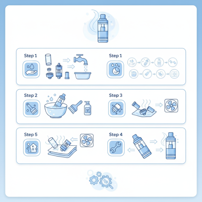 How to Clean a Vape Tank for the First Time Effectively?