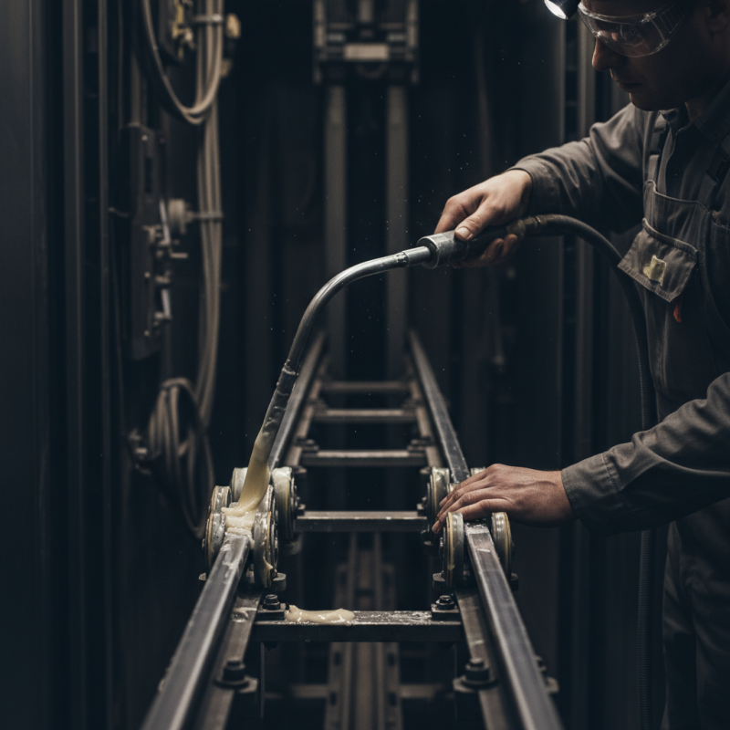 How to Properly Lubricate Elevator Guide Rails for Best Performance?