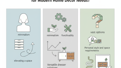 China Top Dresser Solutions for Modern Home Decor Needs?