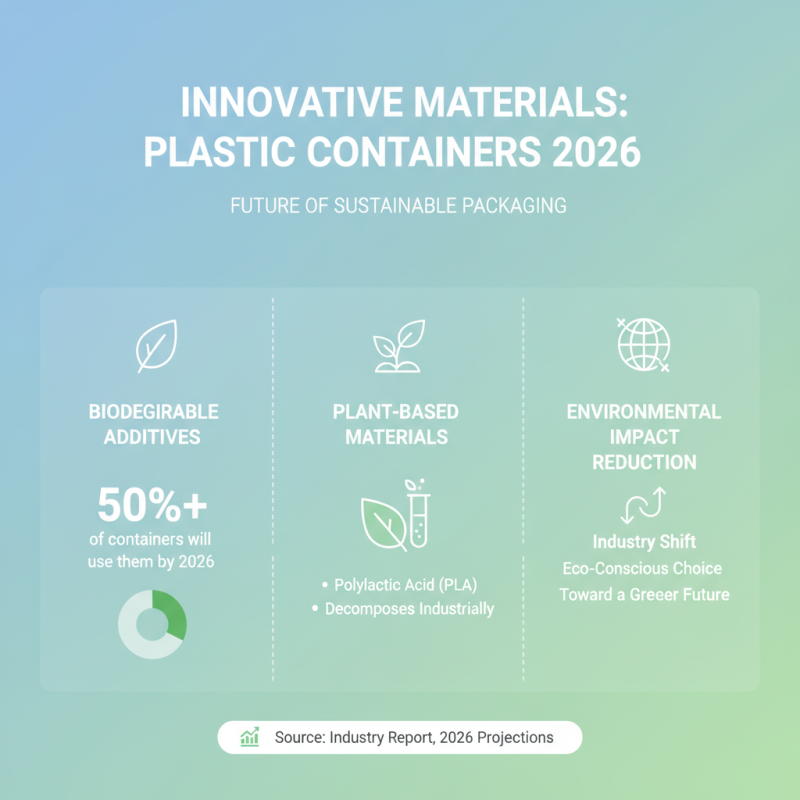 2026 Best Plastic Containers for Global Buyers to Consider?