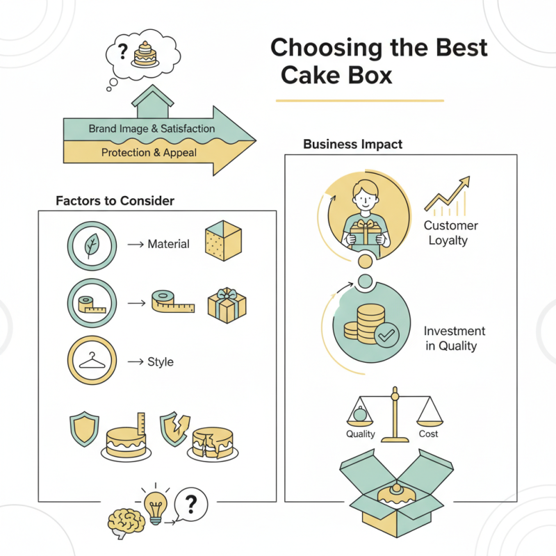 How to Choose the Best Cake Box for Your Business Needs?