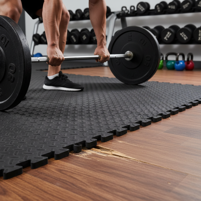 Why Do I Need Gym Flooring Under My Weights for Safety?