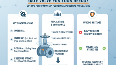 How to Choose the Right 4 Inch Gate Valve for Your Needs?