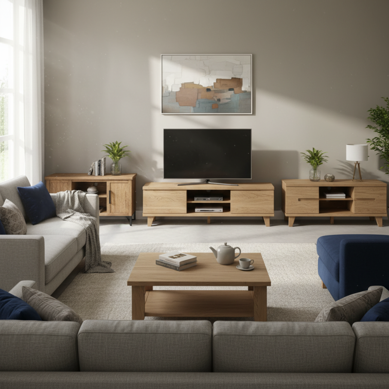Top Oak TV Stand Designs for Your Living Room Style Ideas?