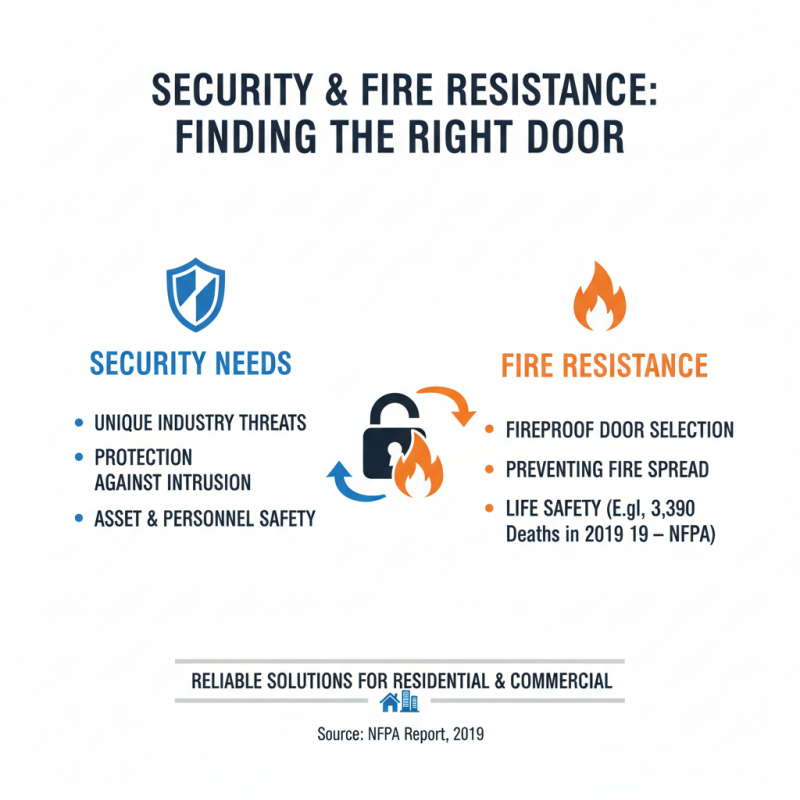 How to Choose the Best Fire Proof Door for Your Needs?