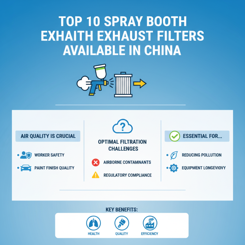 China Top 10 Spray Booth Exhaust Filters for Optimal Air Quality?