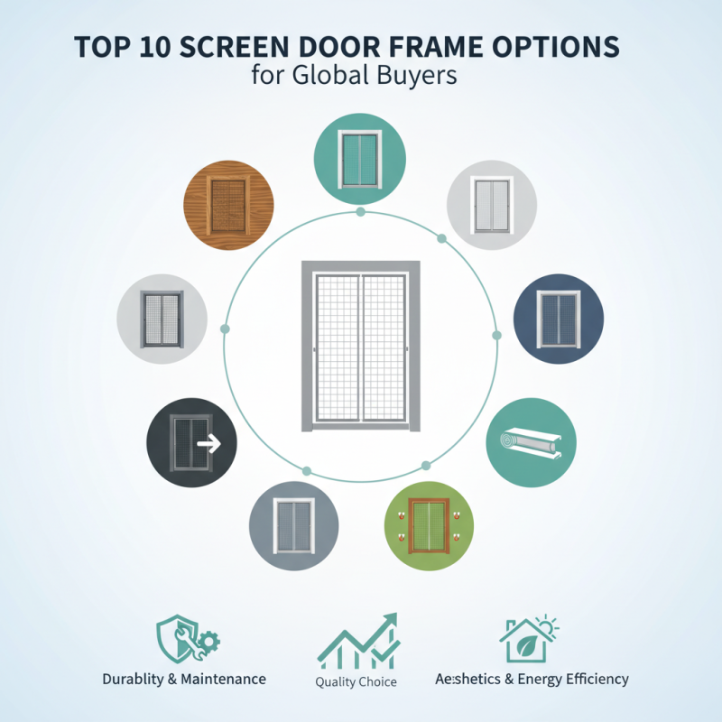 Top 10 Screen Door Frame Options for Global Buyers?