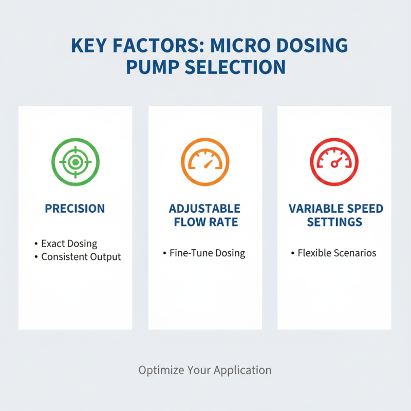 2026 How to Choose the Right Micro Dosing Pump for Your Needs?