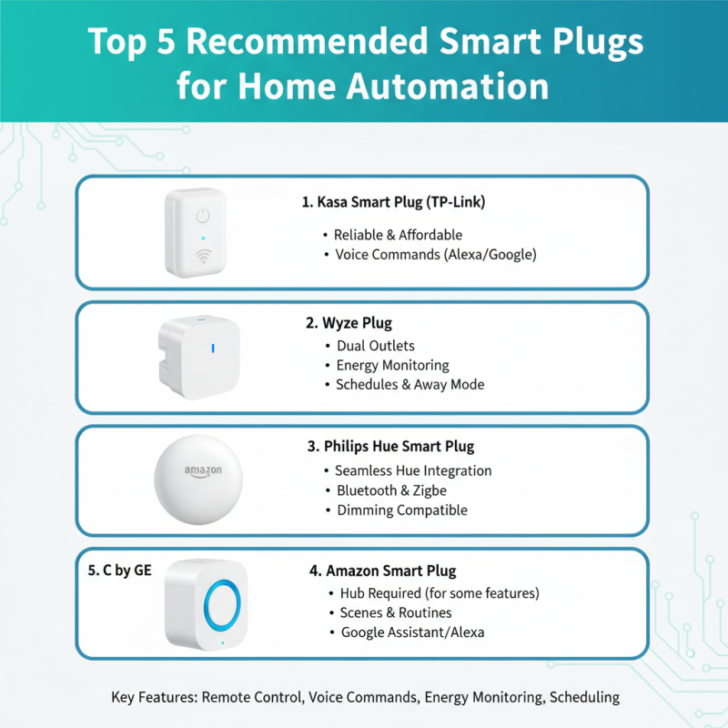 Top 5 Smart Plugs to Enhance Your Home Automation Experience?