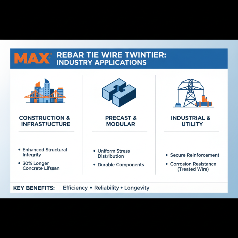 Max Rebar Tie Wire Twintier Benefits and Applications Explained?