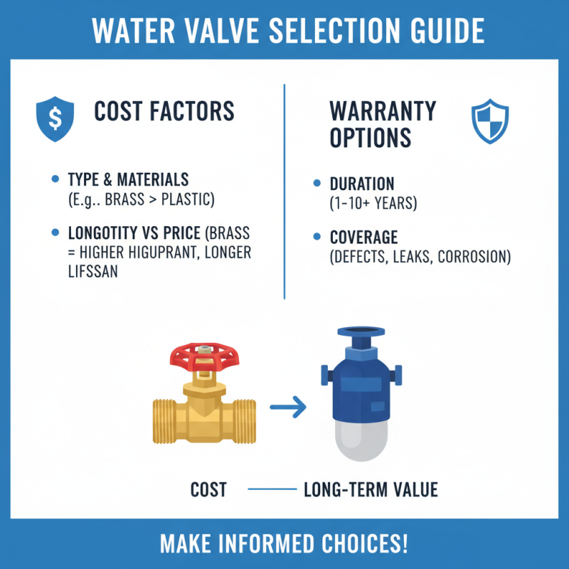 Top 5 Tips for Choosing the Best Water Valve for Your Needs?