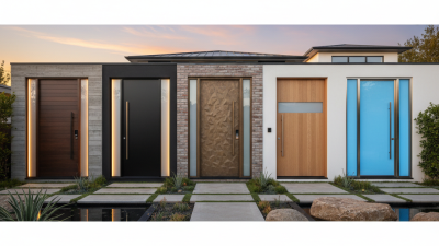 Discover the Best Contemporary Front Doors for Your Home in 2026?