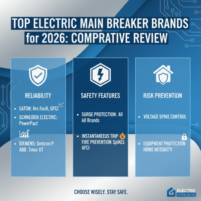 What is the Best Electric Main Breaker for 2026?