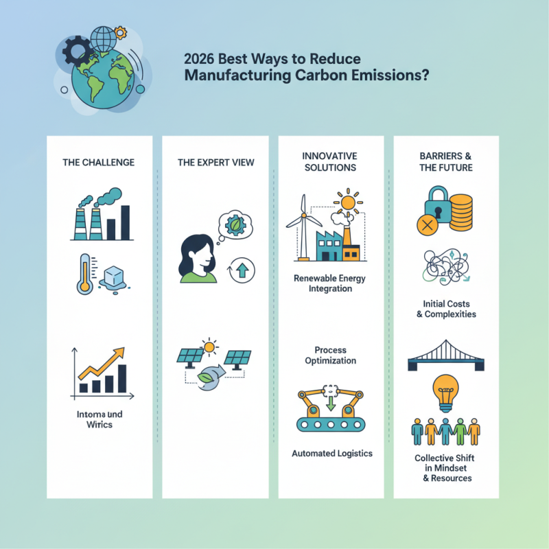 2026 Best Ways to Reduce Manufacturing Carbon Emissions?