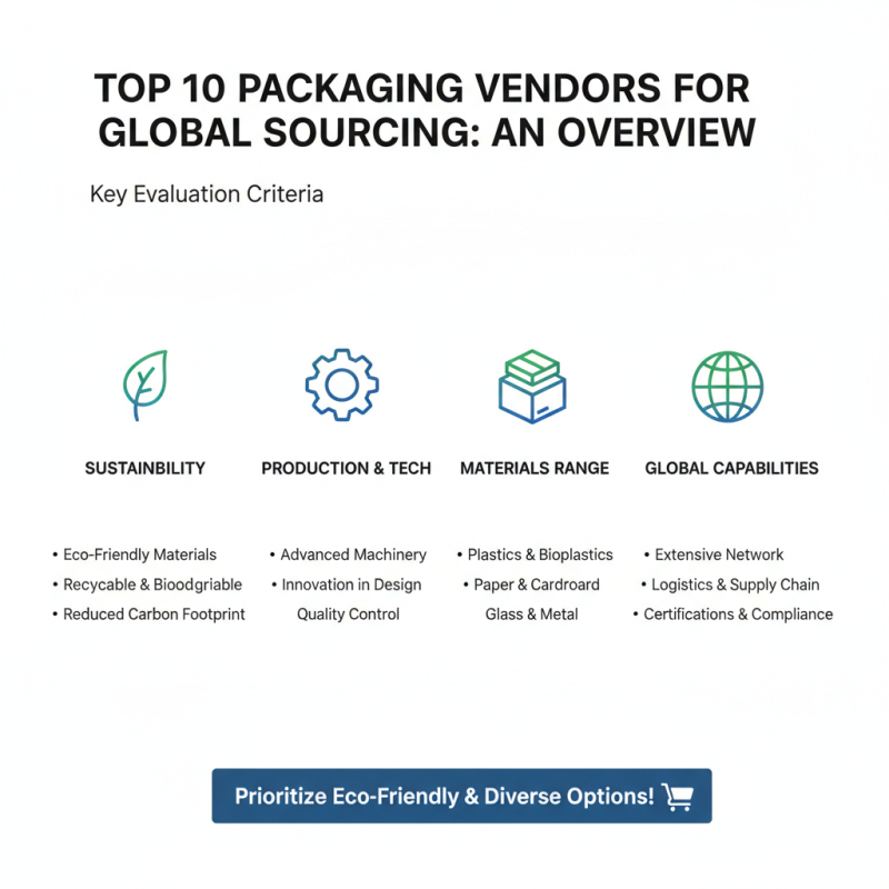 Top 10 Packaging Vendors You Should Consider for Global Sourcing?
