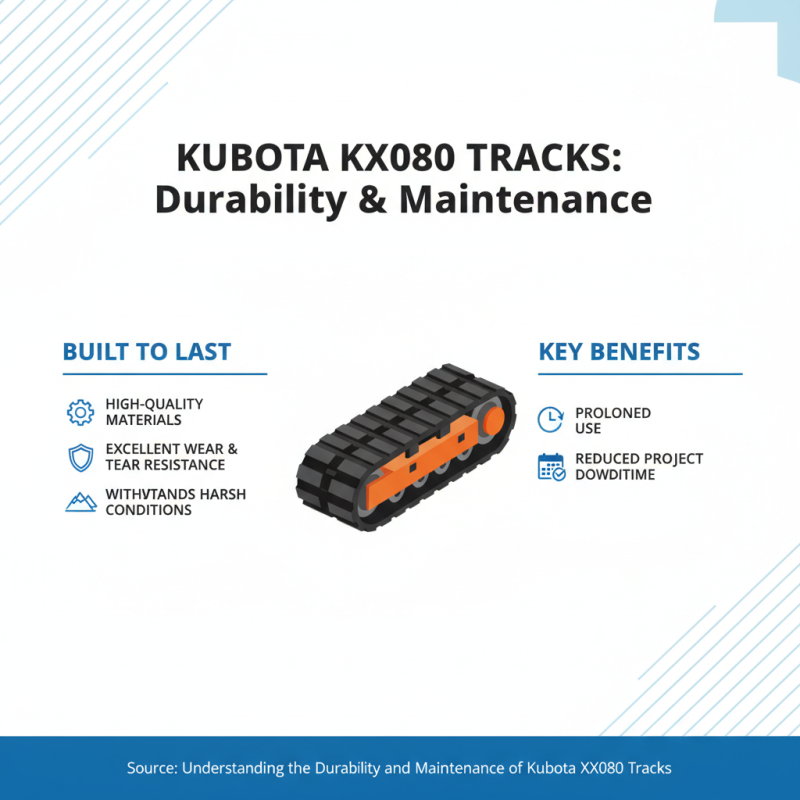 Why Choose Kubota KX080 Tracks for Your Excavation Needs?